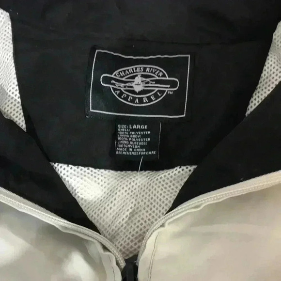 Charles River Apparel  Fairway Windbreaker w/ monogrammed Prudential Logo - Picture 7 of 10